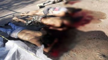 FOTOS: Sicarios matan brutalmente a 5 jóvenes; les dieron el tiro de gracia