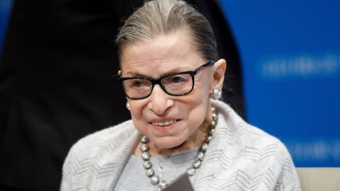 Ruth Bader Ginsburg, jueza de la Corte Suprema.