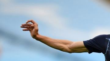 Phil Foden con el Manchester City.