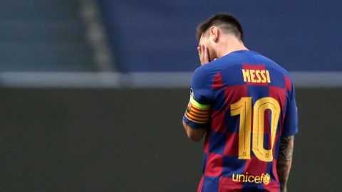 El futuro de Lionel Messi en el Barcelona es incierto.