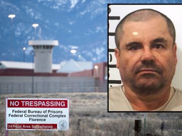 Guzmán Loera está preso en la "Supermax" de Florence, Colorado.