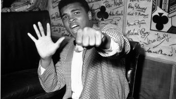 Muhammad Ali y su inconfundible seguridad.