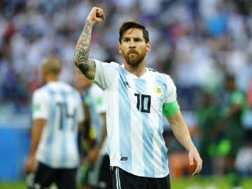 Messi fue la figura en el Argentina vs. Brasil de este viernes.