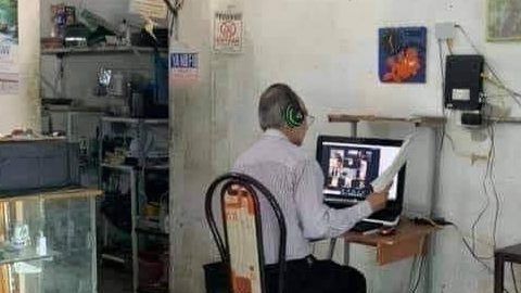 La imagen fue captada en el Estado de México.