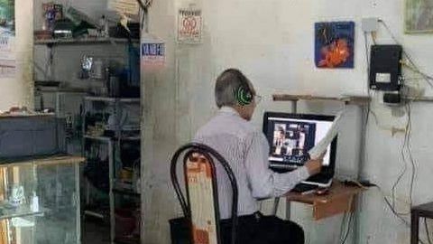 La imagen fue captada en el Estado de México.