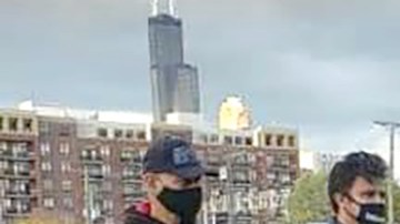 El pasado 12 de octubre se realizó una protesta contra el plan de declarar un distrito histórico en Pilsen. (Cortesía Vicky Lugo)