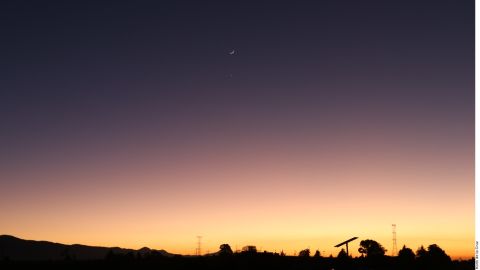 La Gran Conjunción entre Júpiter y Saturno de podrá observar esta noche desde casi cualquier parte del mundo.