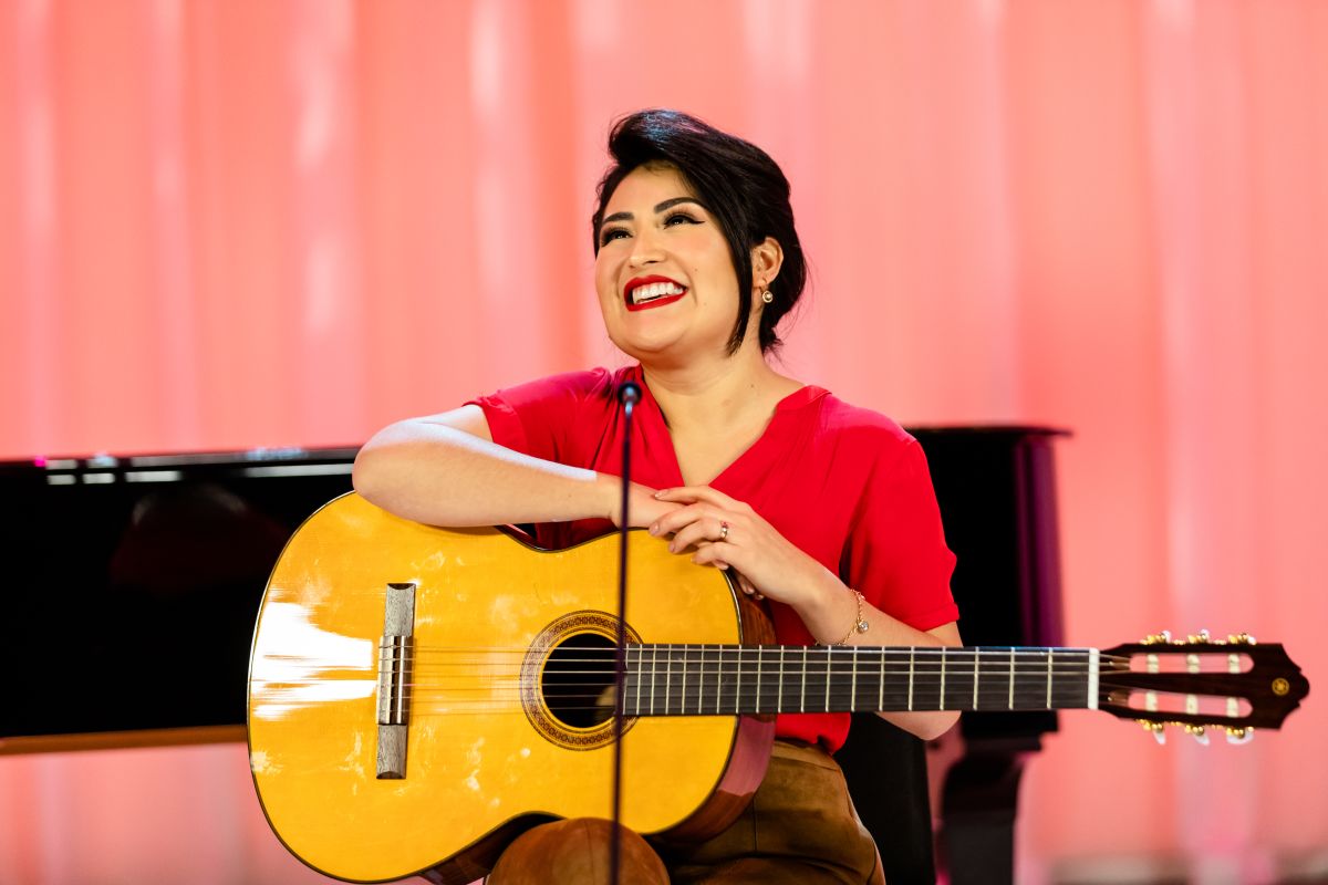 La soprano mexicana Denis Vélez cantará en el evento virtual ‘Pasión Latina’ de la Ópera Lírica de Chicago. (Cortesía Lyric Opera)