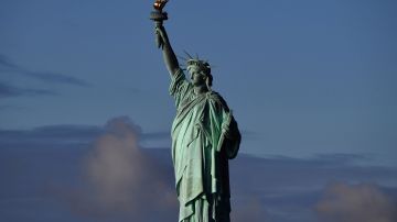 La Estatua de la Libertad en Nueva York.