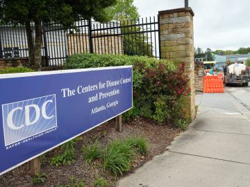 Entrada de los Centros para el Control y la Prevención de Enfermedades en Atlanta, Georgia.