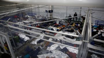 Principal centro de detención para niños no acompañados en el Valle del Río Grande administrado por la Oficina de Aduanas y Protección Fronteriza de EE. UU. (CBP)