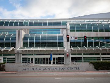 El área alrededor del Centro de Convenciones de San Diego