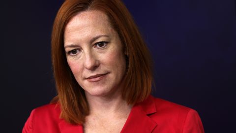 Jen Psaki, secretaria de prensa de la Casa Blanca