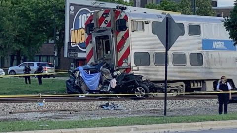 El tren 122 de Rock Island que se dirigía a la estación de LaSalle Street en Chicago había salido de Joliet a las 4:25 pm. Fox 32 Chicago.