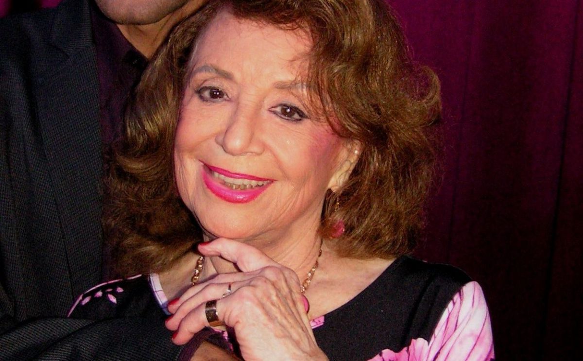 Delia Fiallo en Miami, 2014.