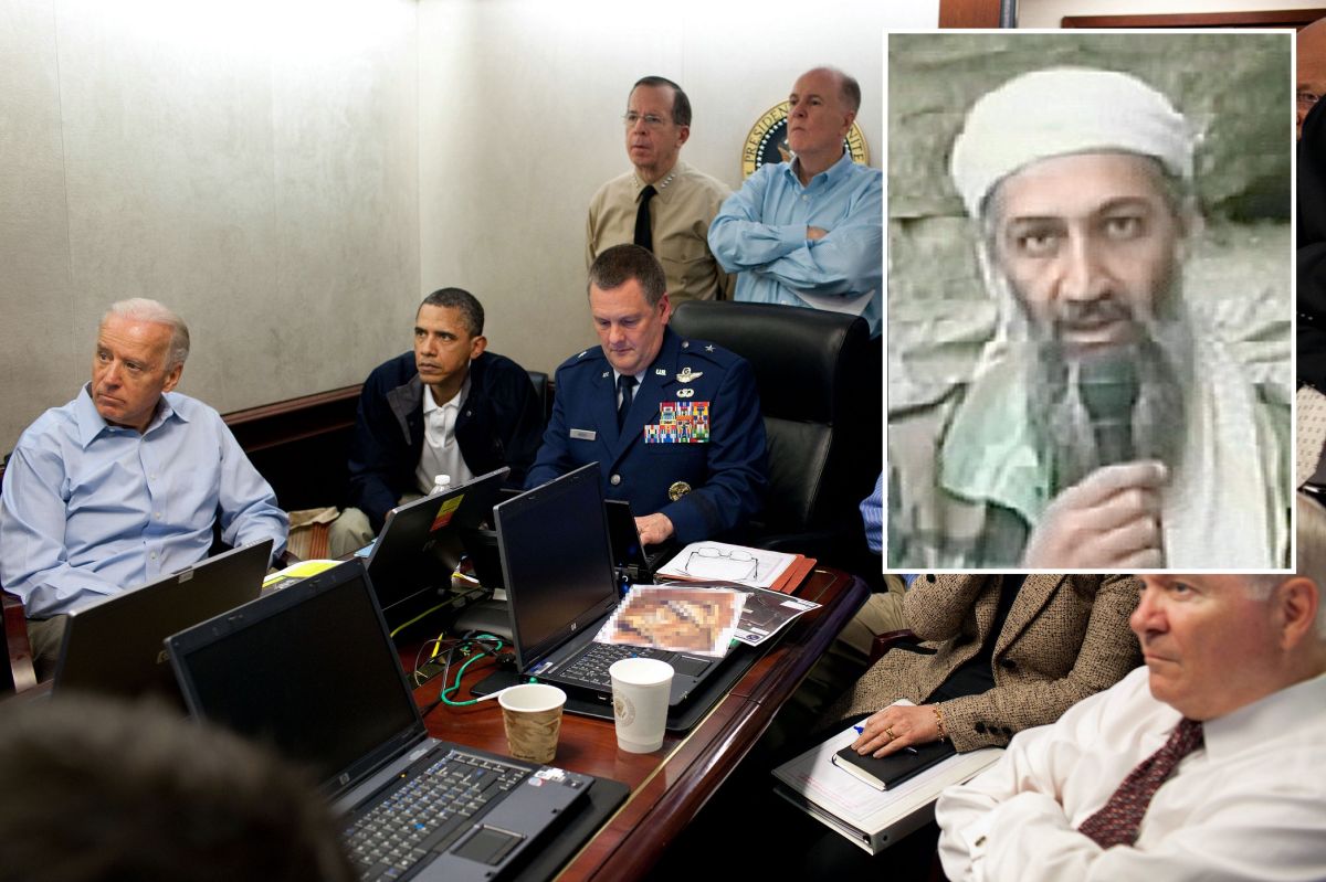 Biden y Obama monitoreando la caída de bin Laden en 2011.