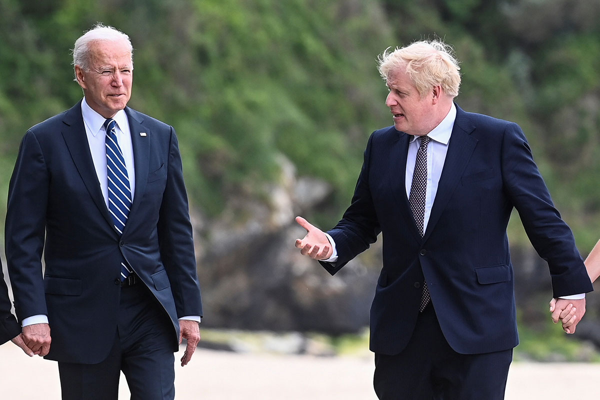 Joe Biden y Boris Johnson convocan a Cumbre del G7 sobre la situación en Afganistán.