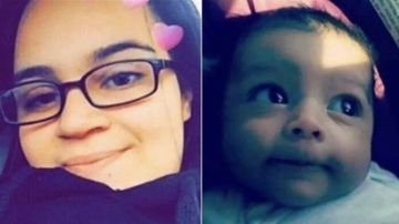 Selena Torres de 24 años y Cielo Arriaga de 2 meses de nacida ambas fueron vistas por última vez en las cercanías de la calle 56th y la avenida Wolcott en el vecindario de West Englewood. Foto Cortesía CPD