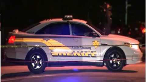 El jefe de policía de Harvey, Joseph Mosely, dijo que los agentes fueron alertados sobre un tiroteo en 153rd y Lexington en el suburbio de Harvey en Illinois. Foto Captura ABC7 Chicago