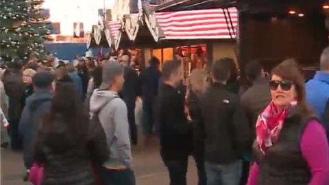 El mercado alemán regresa a Chicago de manera presencial y celebra su 25 aniversario. Foto captura WGN