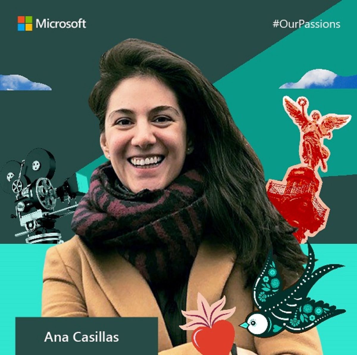 Ana Casillas es una estratega digital, que se enfoca en los temas de salud y servicios humanos, seguridad y justicia pública de Microsoft México.