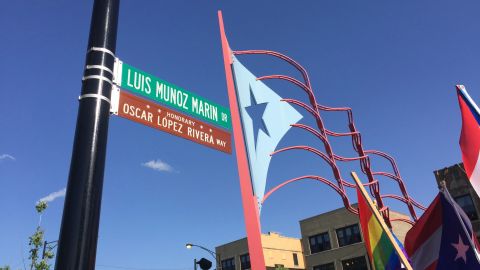 El Paseo Boricua es un lugar puertorriqueño icónico en Chicago.