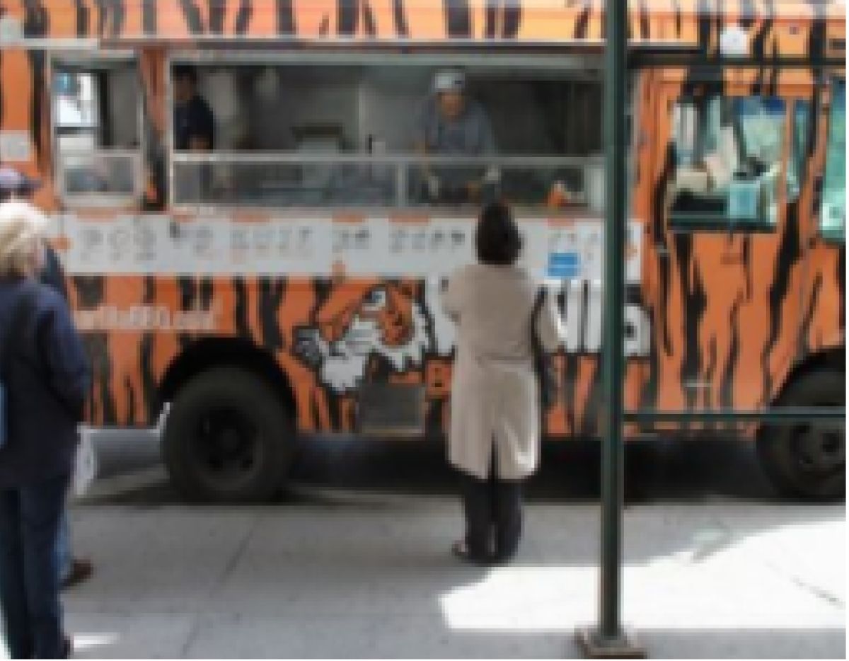 El parque de camiones de comida en el barrio de Logan Square podría estar listo a finales de este año. (EDLP)