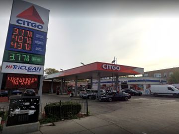 La gasolinera CITGO de Ahmed Mohsin fue cerrada desde el lunes después de que un hombre fuera asesinado a tiros en ese negocio. Google Maps