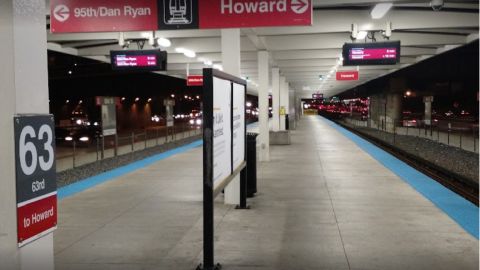 La víctima murió apuñalada por un sujeto en la estación  63 de la línea roja de la CTA al sur de la ciudad.