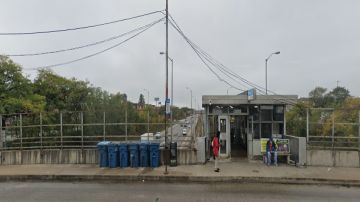 El incidente ocurrió en la estación Cicero de la línea azul de la CTA, en la cuadra 700 sur de la avenida Cicero. Foto Google Maps