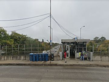 El incidente ocurrió en la estación Cicero de la línea azul de la CTA, en la cuadra 700 sur de la avenida Cicero. Foto Google Maps