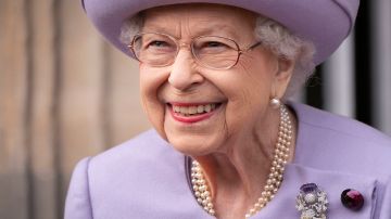 La reina Isabel II del Reino Unido de la Gran Bretaña.