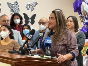 La congresista electa Delia Ramírez será la primera latina en ser representante federal, en el nuevo Distrito 3 de Illinois. (Cortesía ICIRR)