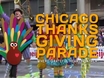El colorido y multitudinario desfile comenzará a las a las 8:45 am en la intersección de la calle State e Ida B. Wells Drive en el centro de Chicago. Foto captura web Chicago Thanksgiving Parade.