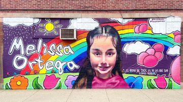 Un mural en recuerdo de la niña Melissa Ortega en el barrio de La Villita. (Cortesía Milton Coronado)