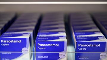 Paquetes del fármaco paracetamol.