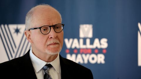 Paul Vallas, candidato a alcalde de Chicago en la segunda y decisiva segunda vuelta del 4 de abril de 2023. (Getty Images)