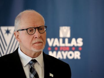 Paul Vallas, candidato a alcalde de Chicago en la segunda y decisiva segunda vuelta del 4 de abril de 2023. (Getty Images)
