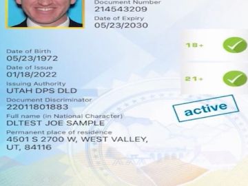Las licencias de conducir móviles son seguras porque están encriptadas y dependen de tecnología de punta para proteger al propietario de fraude y de robo de identidad. Foto captura WGN