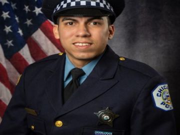 El oficial de policía de Chicago Andrés Mauricio Vásquez Lasso, quien murió en el cumplimiento del deber. Foto Cortesía Departamento de Policía de Chicago