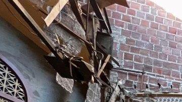 Un tornado EF-1 golpeó el Teatro Apollo durante un concierto, según las autoridades. Foto IEMA