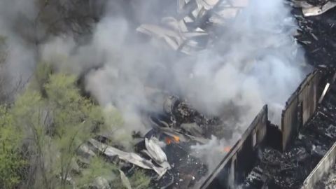 Hasta ahora se desconoce lo que provocó el incendio en la Iglesia Bautista Christian Hope. Foto Departamento de Bomberos de Kankakee