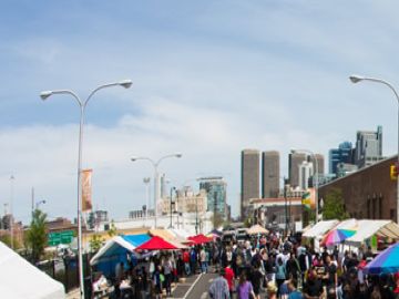 Maxwell Street Market busca promover el espíritu empresarial y brindar oportunidades a emprendedores locales. Foto City of Chicago
