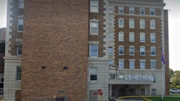 El Hospital Loretto se ubica en el 645 S. 645 S. Central Ave., en Chicago. Foto Google Maps