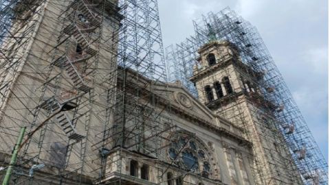 La iglesia San Adalberto fue fundada en 1874 por inmigrantes polacos. Foto Google Maps