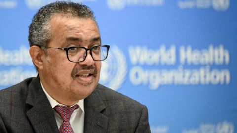 Tedros Adhanom Ghebreyesus, director general de la Organización Mundial de la Salud.