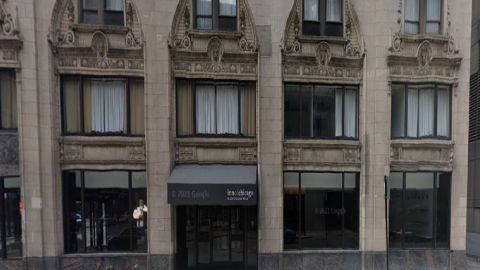 El Hotel Inn de Chicago se ubica en el 162 E Ohio St, en el área de Streeterville. Foto Google Maps