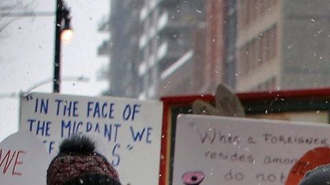 Líderes religiosos, inmigrantes con sus familias y organizadores comunitarios pedirán por una reforma migratoria comprensiva en una posada navideña en el centro de Chicago. (Cortesía Pastoral Migratoria)