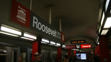 El tiroteo ocurrió en la estación Roosevelt en la cuadra 1100 S. State St. alrededor de las 10 pm.  Foto google maps