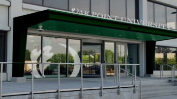La Universidad Oak Point, que se centra en enfermería y ciencias de la salud, cerrará tan pronto como el 19 de abril. Foto web de la Universidad Oak Point.